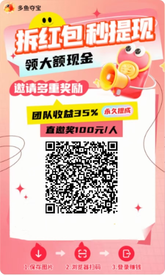 多鱼夺宝app官方正版注册下载,一站式看广告掘金平台!