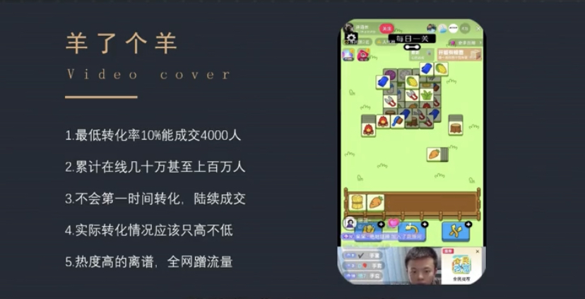 羊了个羊通关秘籍一单29.9,日销4000单!