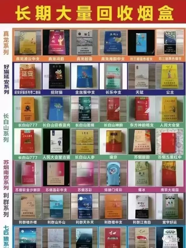 回收烟盒:冷门副业项目,日入两三百!