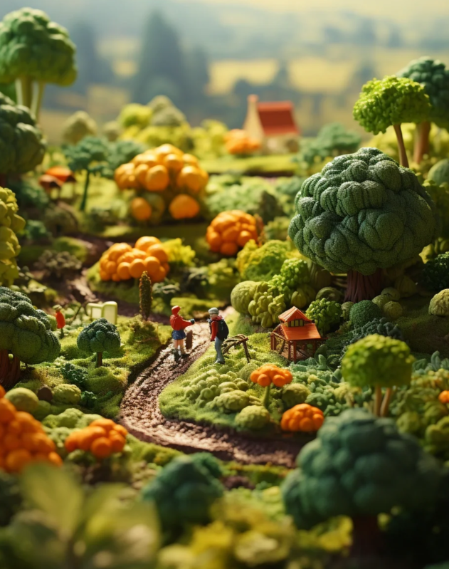 微缩景观图片涨粉就是这么简单!