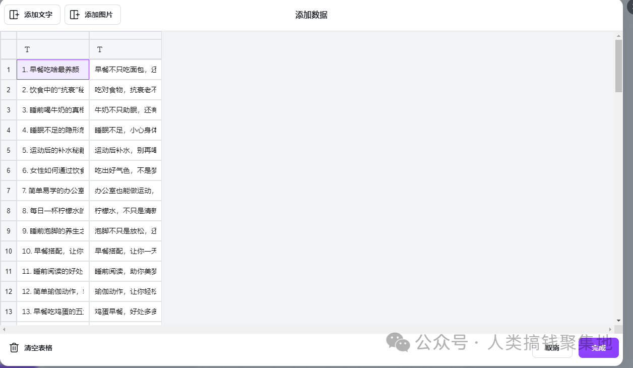 用AI批量做养生图文,一条广告报价1.2w,别太香了!