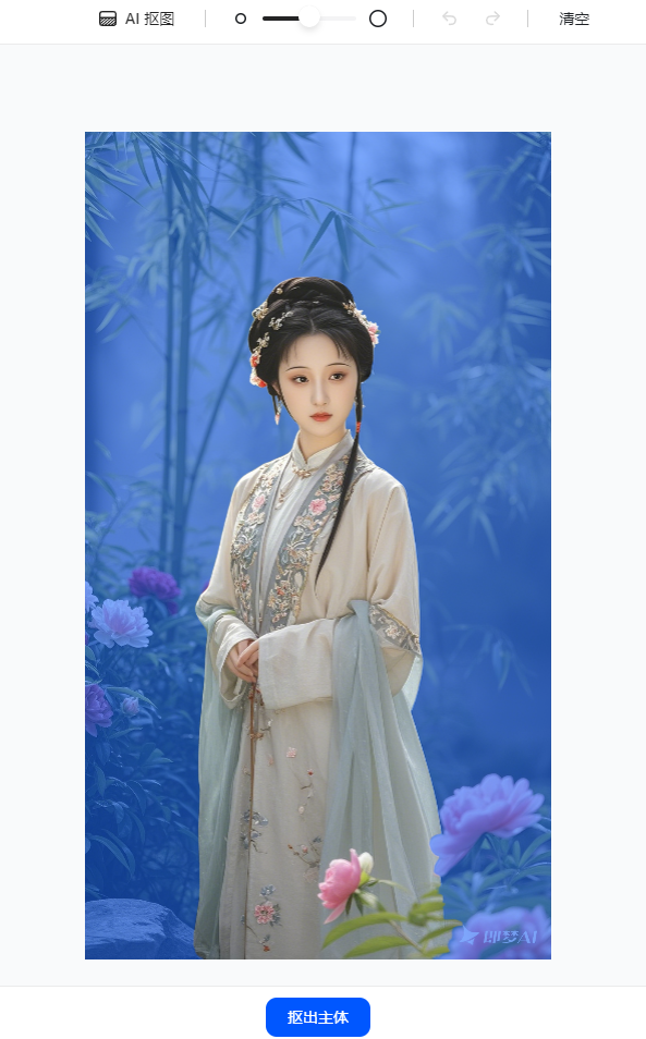 豆包最新更新,输入一句话P图,给林黛玉换金发、让林黛玉吃披萨,完全免费使用!