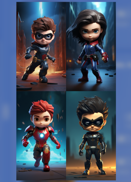 借助这款免费国内直连Midjourney工具,漫威风格超级英雄降临