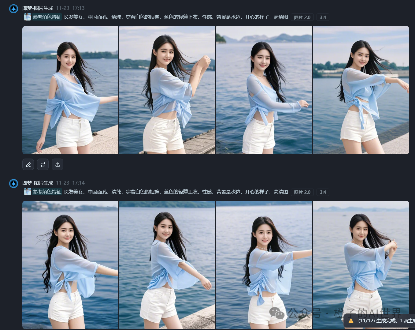 一句口令,1分钟做美女AI绘画,篇篇10w+