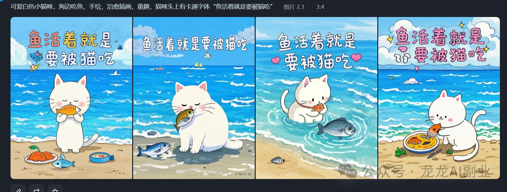 惊了，一个免费AI工具，就能做出3.8万赞爆款治愈系小红书/小绿书图文（内附教程）