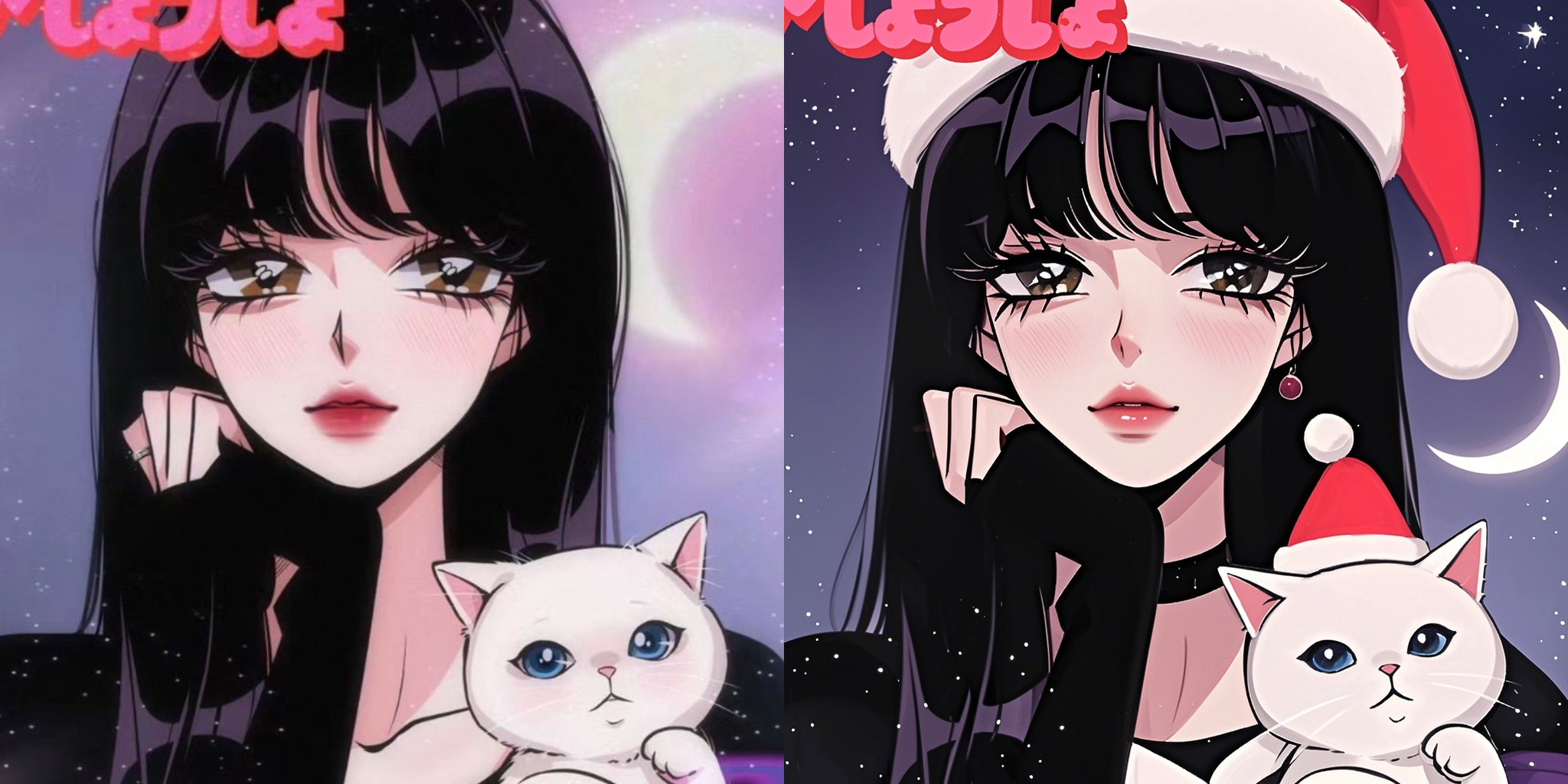 10秒钟用AI给你的头像戴上圣诞帽，P图软件可以歇歇了。