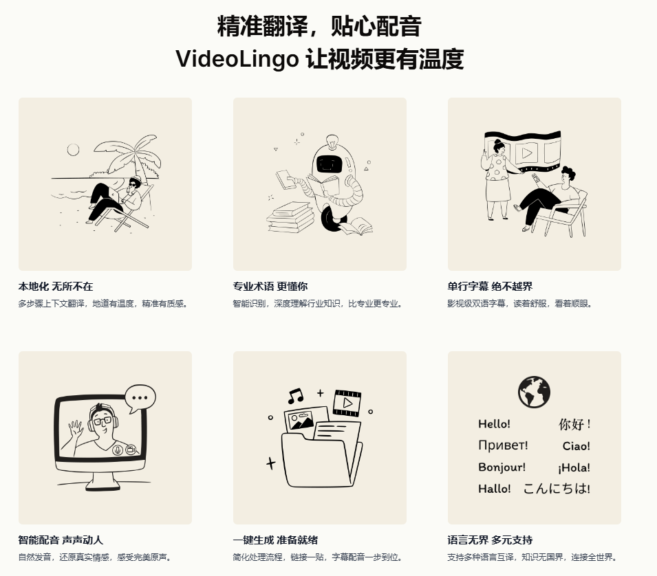 AI一键搬运全球视频,精准翻译和AI配音,附工具地址