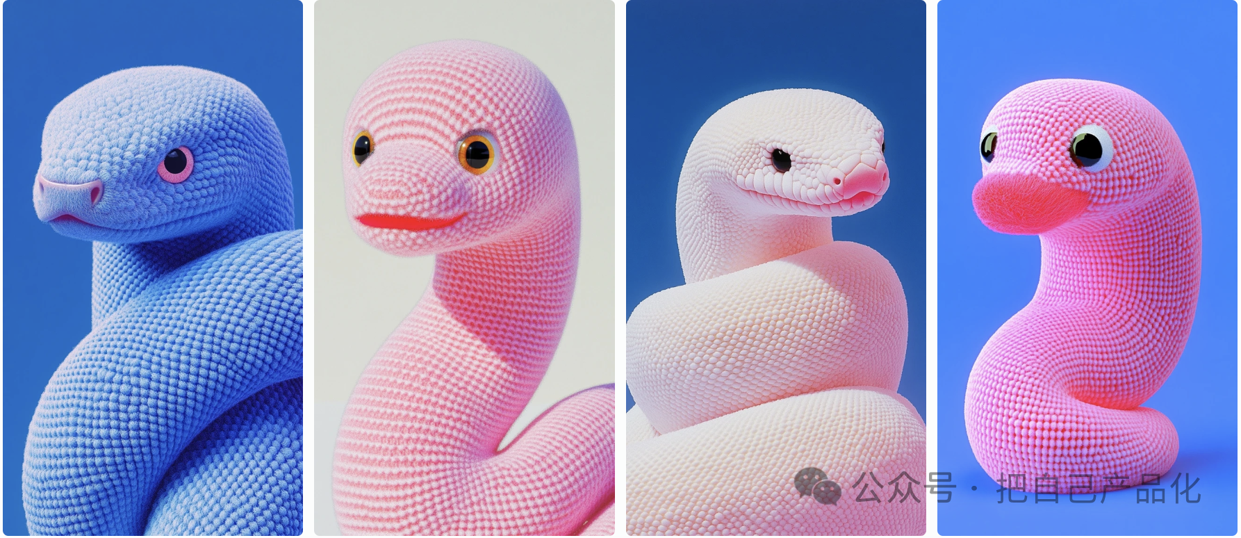 蛇年画个蛇年红包封面图,附提示词