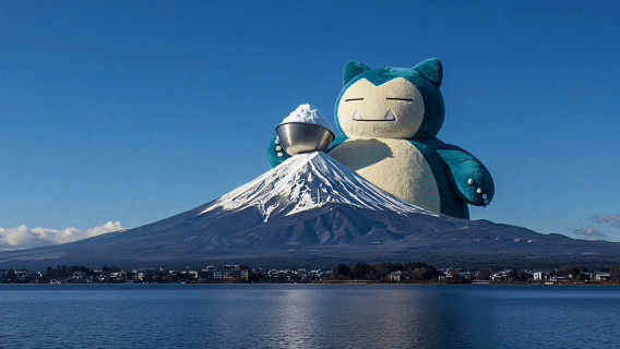 AI美女图成了过去式，“巨物宝可梦”才是新的流量密码。