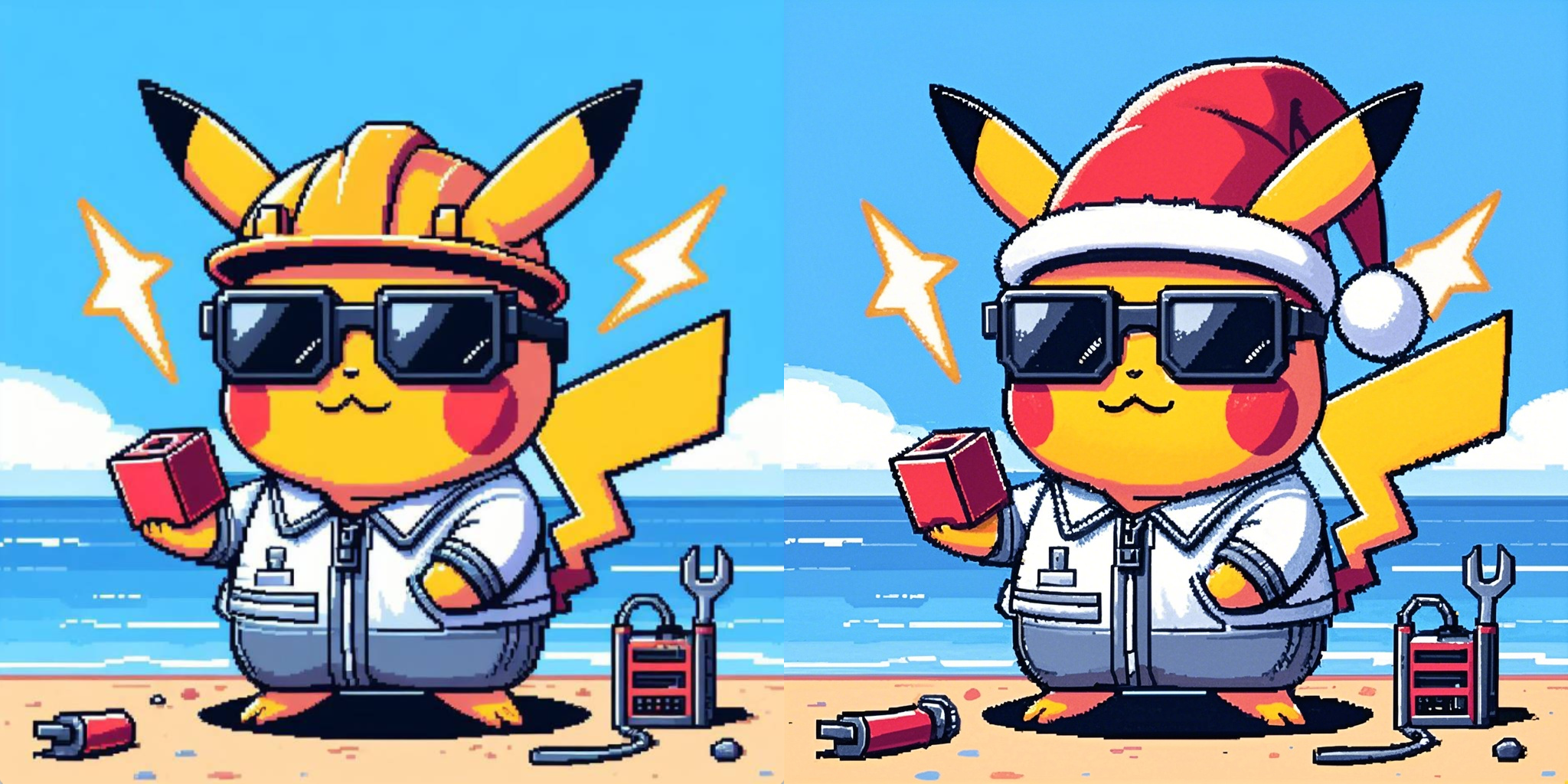 10秒钟用AI给你的头像戴上圣诞帽，P图软件可以歇歇了。