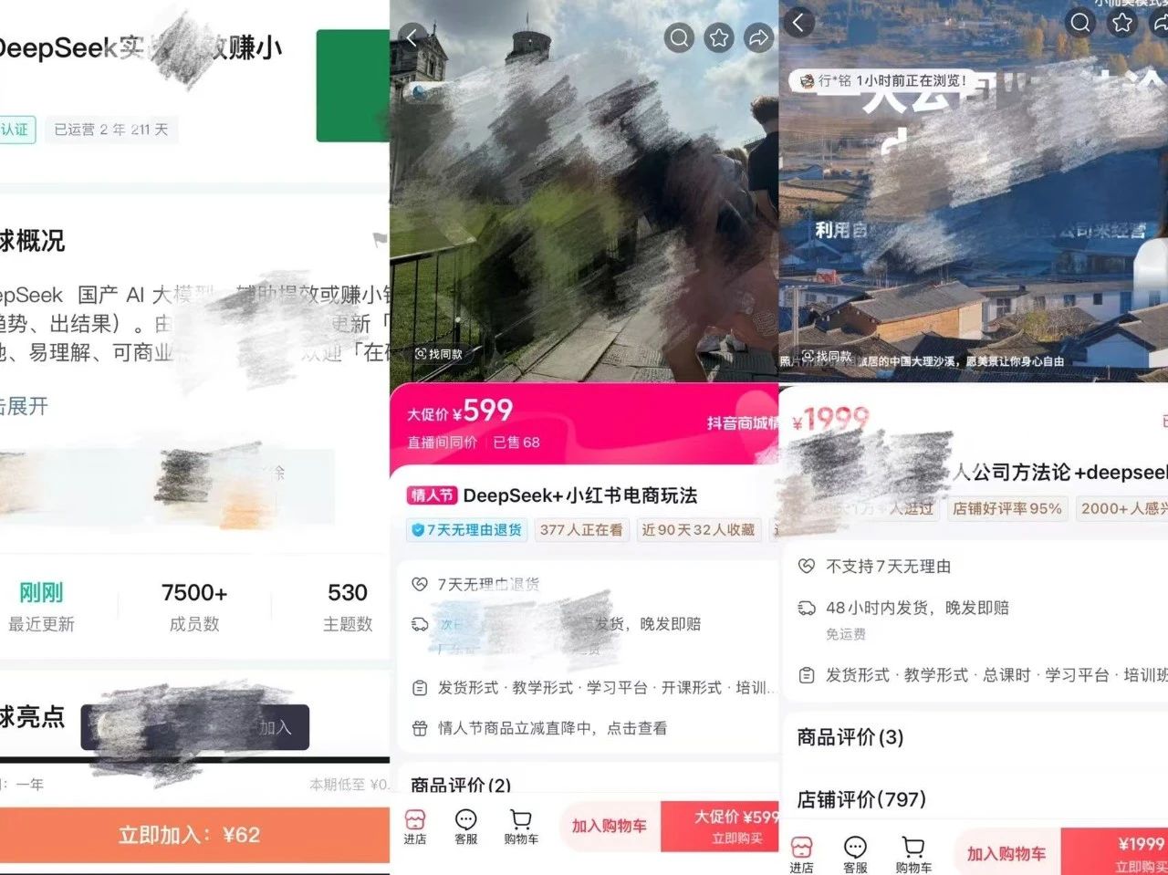 对于那些出来卖的DeepSeek课程,我有些话想说。