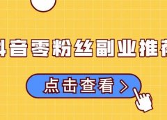 抖音零粉丝副业推荐,日入200+,人人可操作!