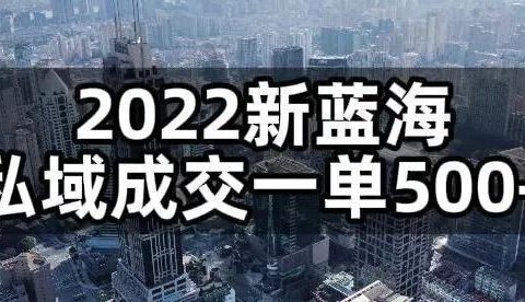 新发现蓝海大陆!有人收费1万的项目,抓紧学习