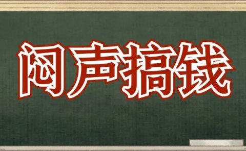 闷声搞钱,月赚3w