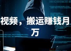 多多视频,搬运赚钱月入三万