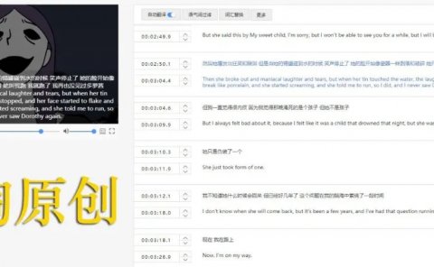 国外影视解说视频，批量下载翻译成中文伪原创，传中视频平台赚取收益