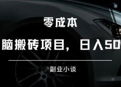 知乎原创视频激励计划:无脑搬砖项目,日入500+