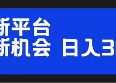 小红书无货源项目:新平台,新机会,日入300!