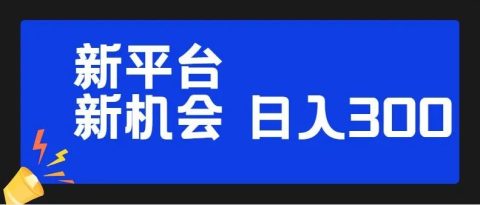 小红书无货源项目:新平台,新机会,日入300!