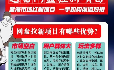 迅雷网盘拉新项目,通过短视频轻松引流,每月搞几个W