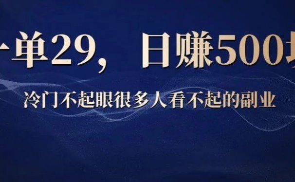 Tiktok美女混剪视频:一单29,日赚500块,冷门不起眼很多人看不起的副业