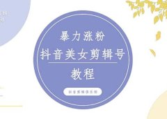 抖音快手暴力涨粉美女混剪视频教程 百分百过原创图片教程 附带违规申诉方法