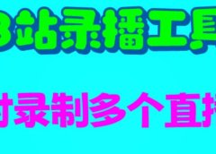B站录播工具,支持同时录制多个直播间【录制脚本+使用教程】