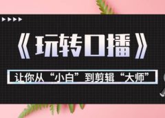 月营业额700万+大佬教您《玩转口播》让你从“小白”到剪辑“大师”