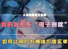 我的治愈系“电子抱枕”,如何让用户为情绪价值买单!