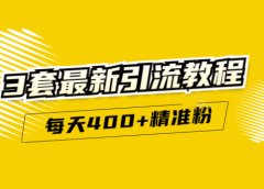 精准引流每天200+2种引流每天100+喜马拉雅引流每天引流100+(3套教程)无水印