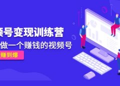 《视频号变现训练营》