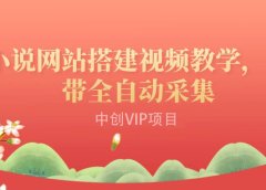 搭建一个小说网站:附带全自动采集 流量来得快、变现容易(搭建教程+源码)