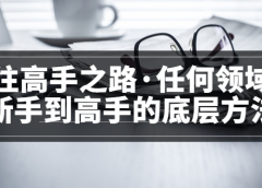 <通往高手之路·任何领域从新手到高手的底层方法>完结
