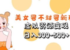 美女号不封号新玩法,虚拟资源变现