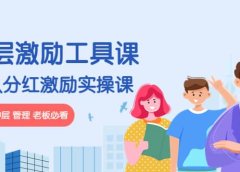 《基层激励工具课》+《团队分红激励实操课》企业中层 管理 老板必看