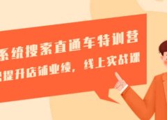 淘系统搜索直通车特训营-第三期:轻松提升店铺业绩,线上实战课