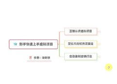 新手如何操作虚拟项目?从0打造月入上万店铺技术【视频课程】