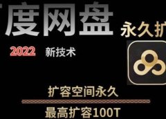 百度网盘无限扩容技术,外面卖399的,自用或出售都可以