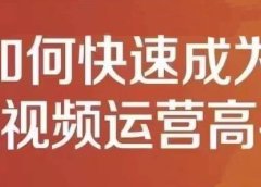 孤狼短视频运营实操课,零粉丝助你上热门,零基础助你热门矩阵