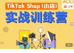 疯人院TikTok Shop小店先疯训练营,开启2022年海外小店带货,从0到1掌握TK小店运营技巧