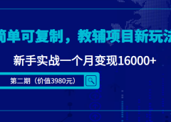 简单可复制，教辅项目新玩法（第2期+课程+资料)