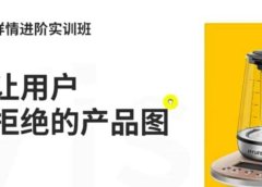 电商详情进阶实训班,打造让用户无法拒绝的产品图(12节课)