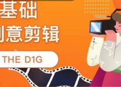 THE D1G零基础创意剪辑课，第一馆创意剪辑实操课-49节完整版