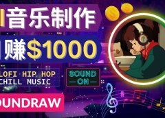无需任何音乐基础： 使用AI软件制作Lofi Hip Hop Chill Music 月赚1000美元