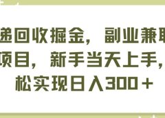 快递回收掘金,副业兼职必备项目,新手当天上手,轻松实现日入300+