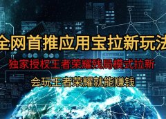 【全网首发】腾讯应用宝王者荣耀残局模式拉新赛道，轻松日如1000+