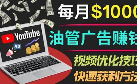 YouTube广告赚钱项目:只需发布视频就有收入,月入7000+副业