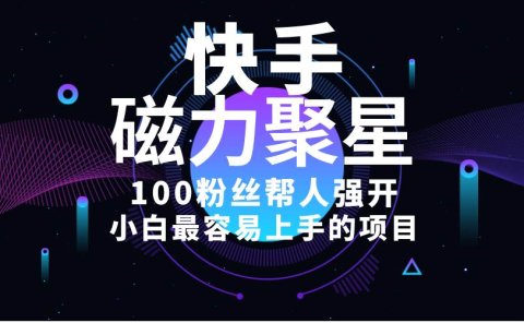 小白最容易上手的项目!售卖磁力聚星开通码,一单20,一天十几单,轻松...