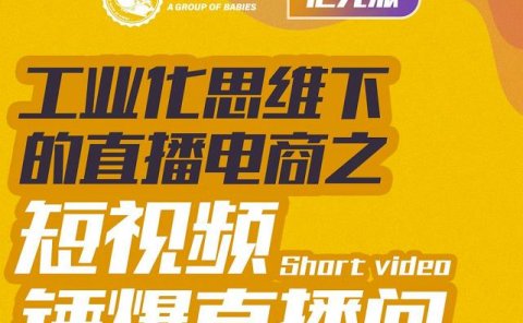 尼克派·工业化思维下的直播电商之短视频锤爆直播间,听话照做执行爆单