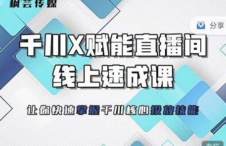 枫芸传媒-线上千川提升课,提升千川认知,提升千川投放效果